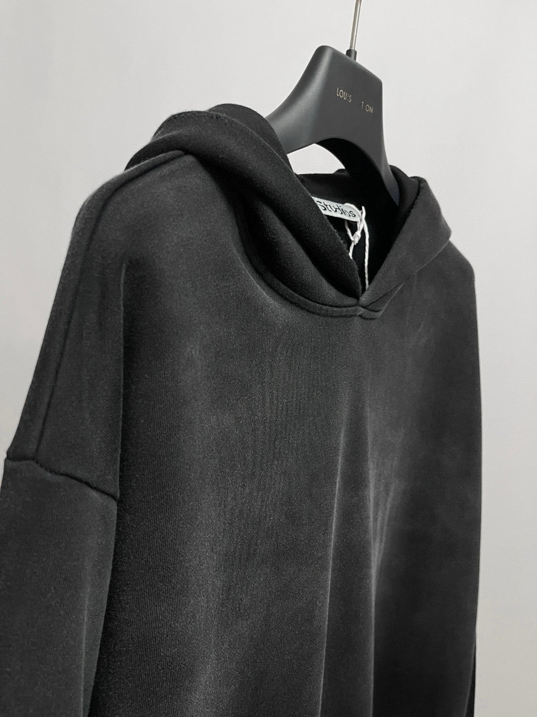 Acne Logo oversized hooded sweater
