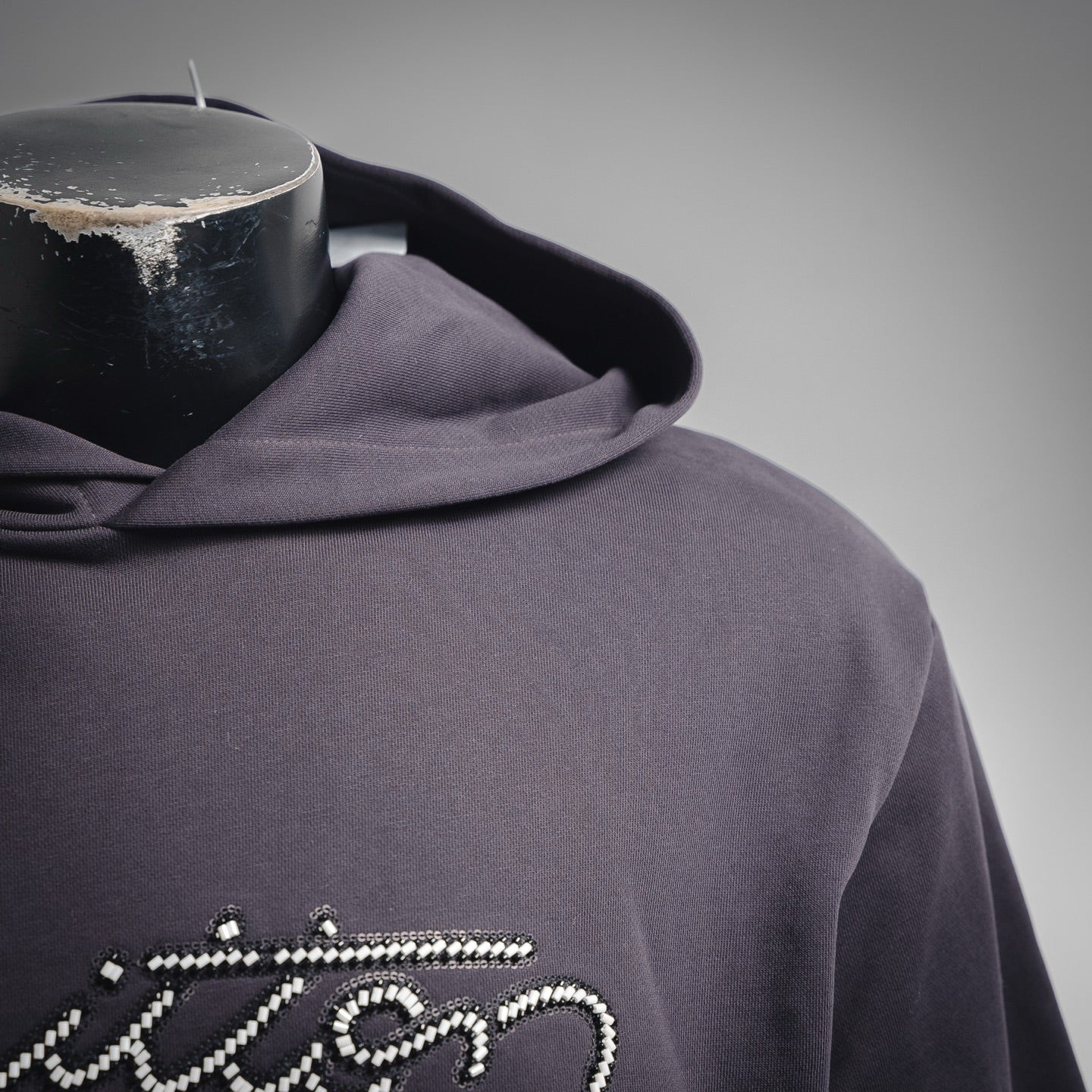 LV Embellished Signature Hoodie 1AJCFN