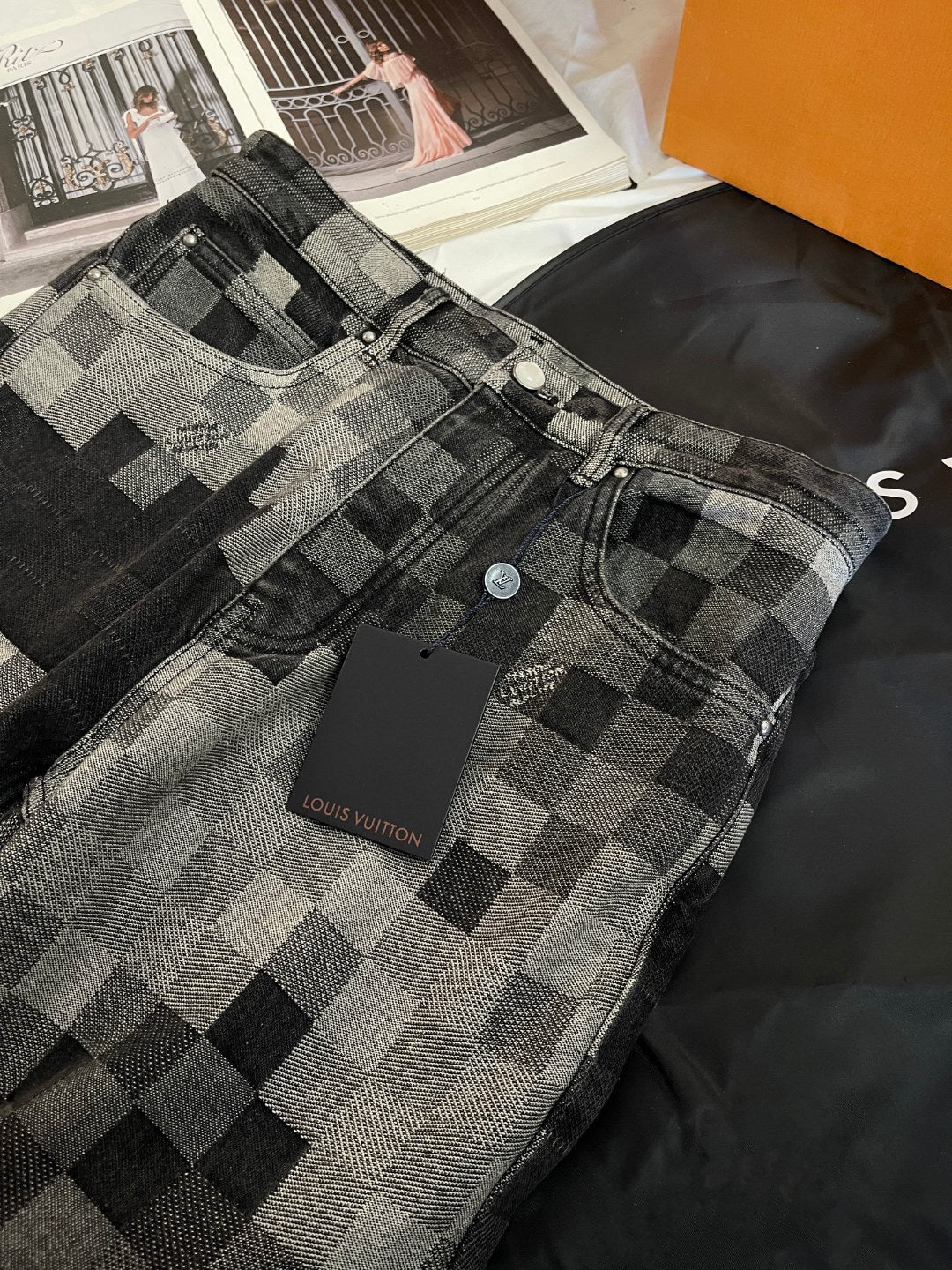 LV Damoflage Skate Denim 1AHEBQ