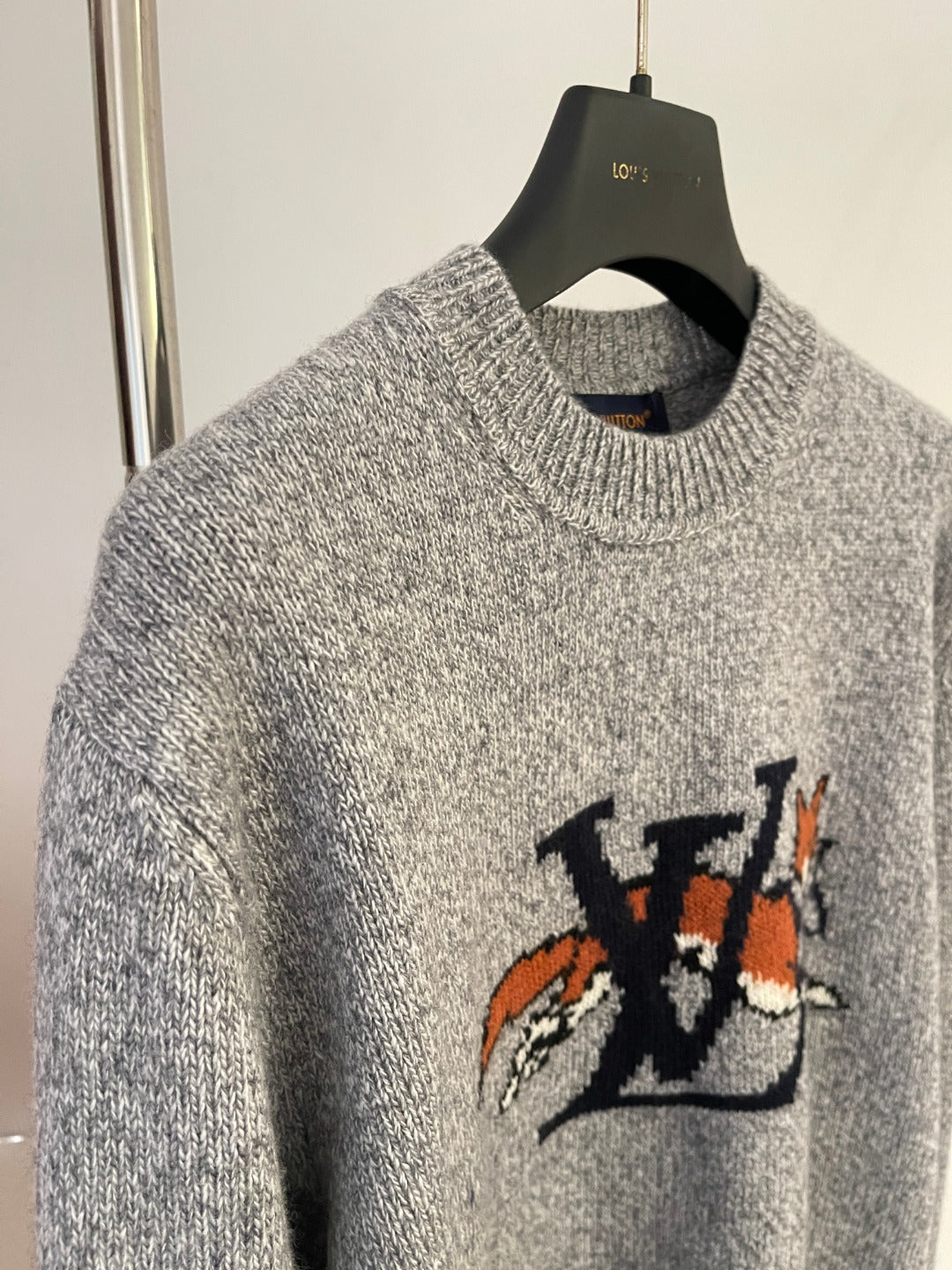 LV Chunky Wool-Cashmere Crewneck 1AJBU3