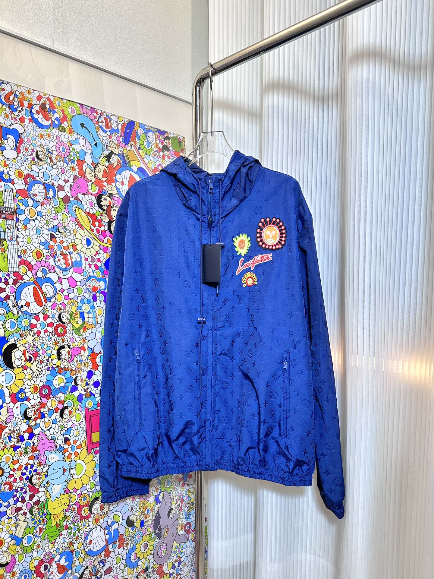 LV x YK Monogram Faces Windbreaker