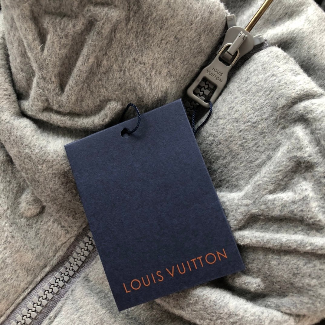 Louis Vuitton Grey Monogram Boyhood Puffer Jacket