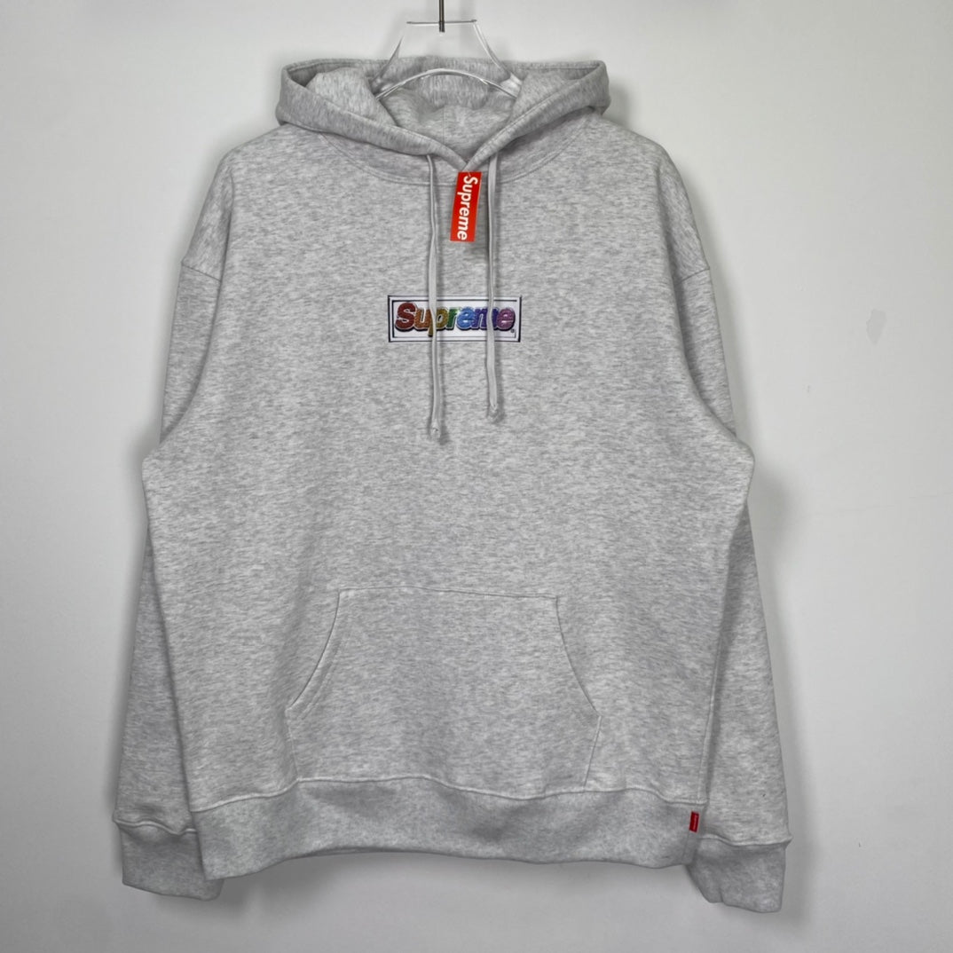 Supreme 22SS Bling Box Logo Hooded Sweatshirt – NYSummerShop