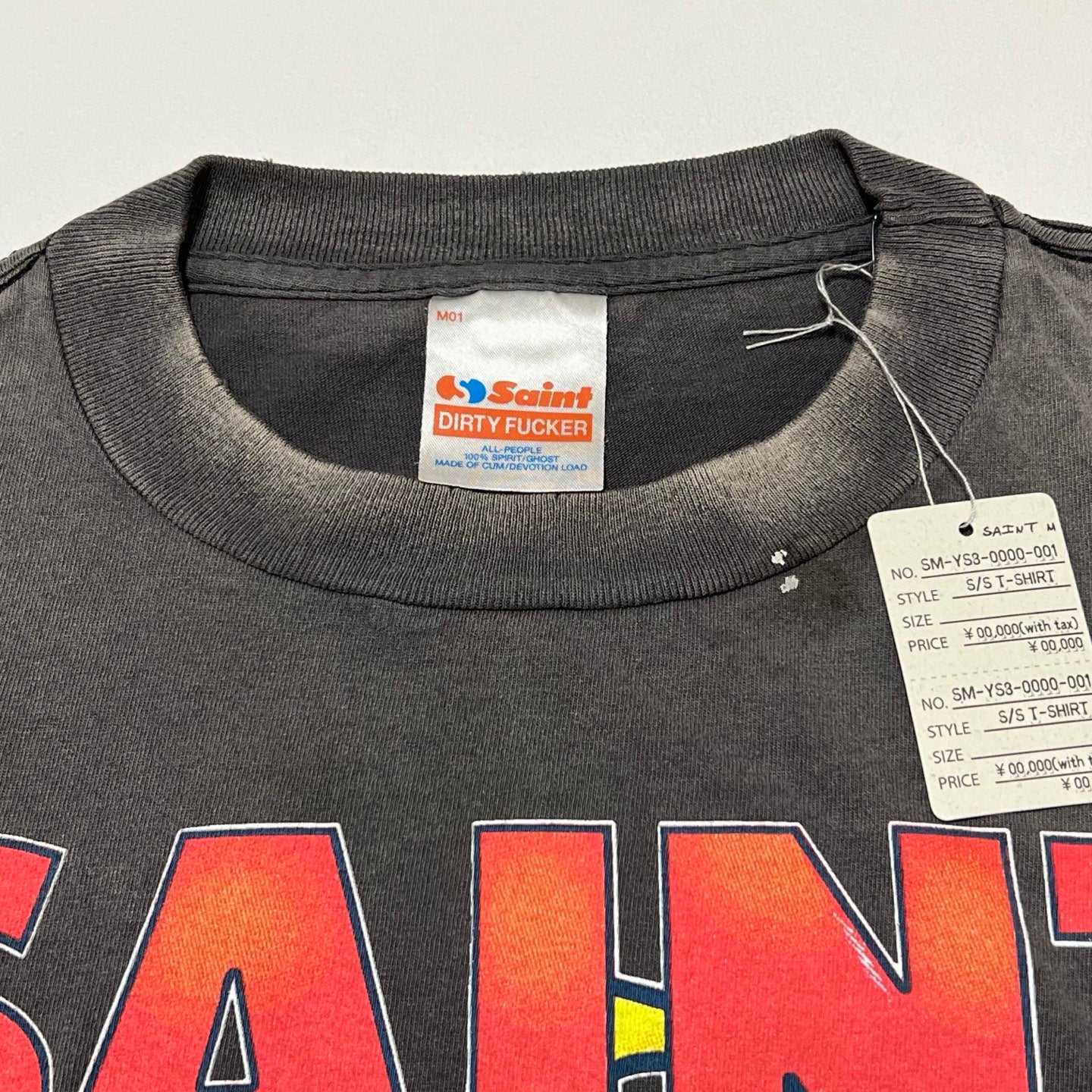 Saint Michael SAINT Mxxxxxx Baby Michael Tee 'Black'