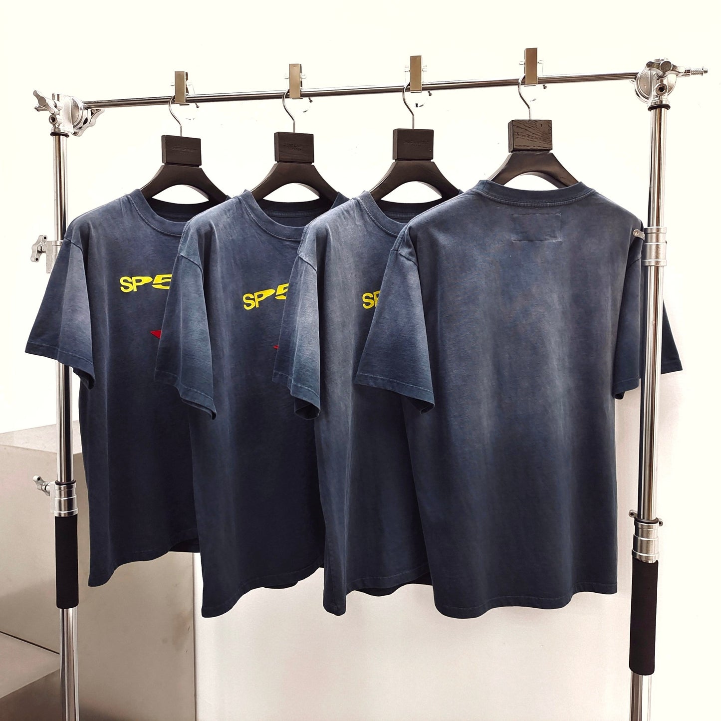 Sp5der Sp5 Der Star Tee 'Black'