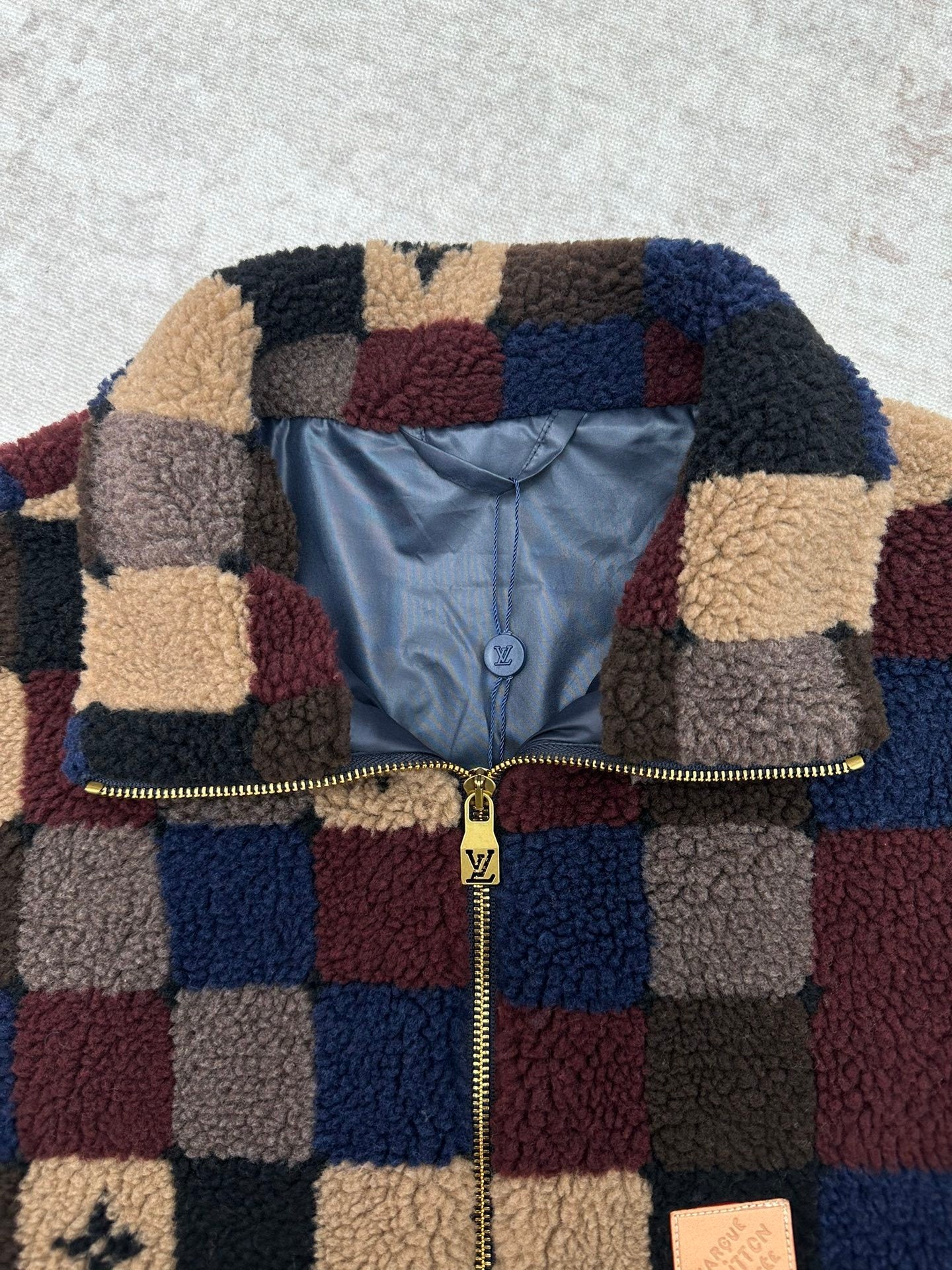 LV Damier Fleece Blouson 1AJCAU