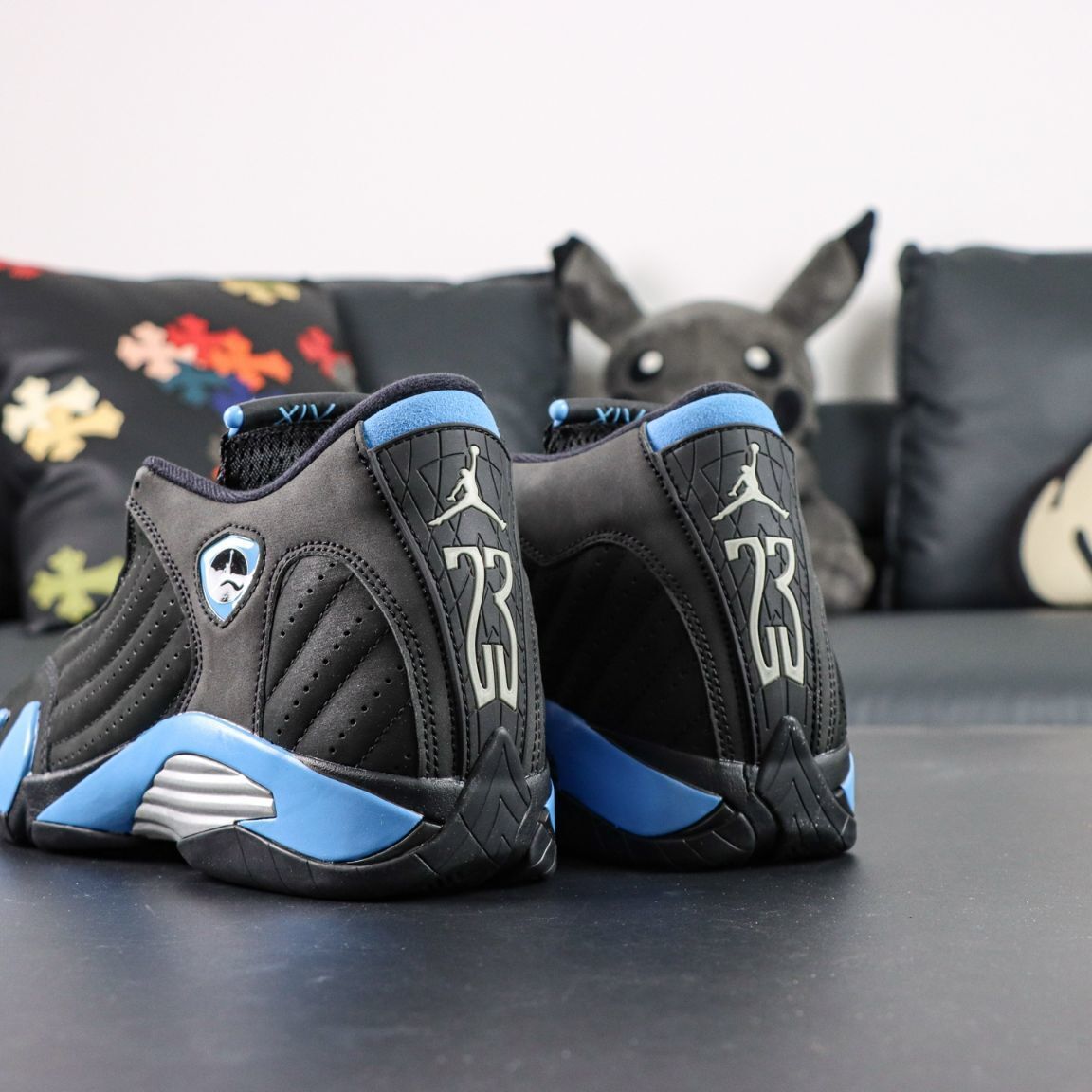 Air Jordan 14 Retro 'Black University Blue' 2006
