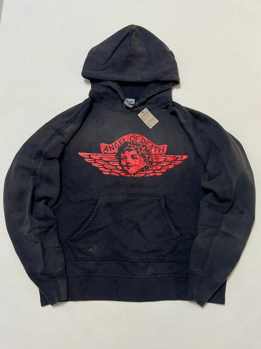 Saint Michael Angel Hoodie 'Black'