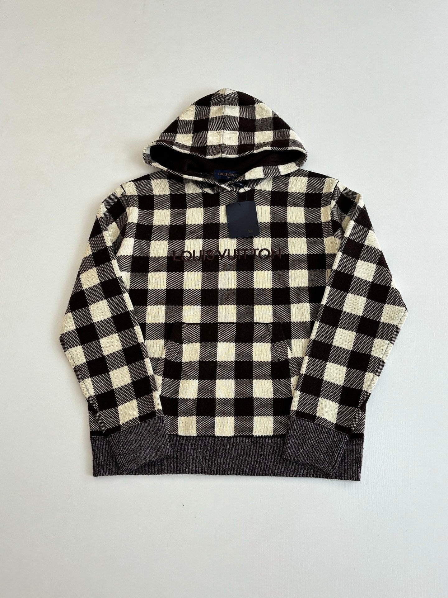 LV Damier Jacquard Hoodie 1AJRKB