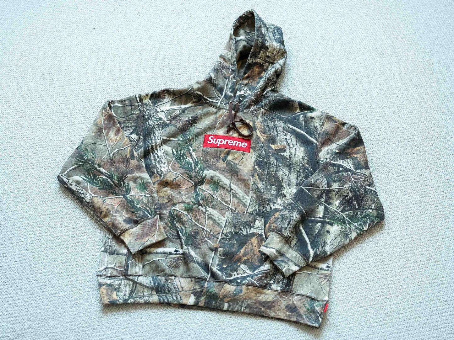 SUP Box Logo Hoodie (FW25) Realtree AP Camouflage