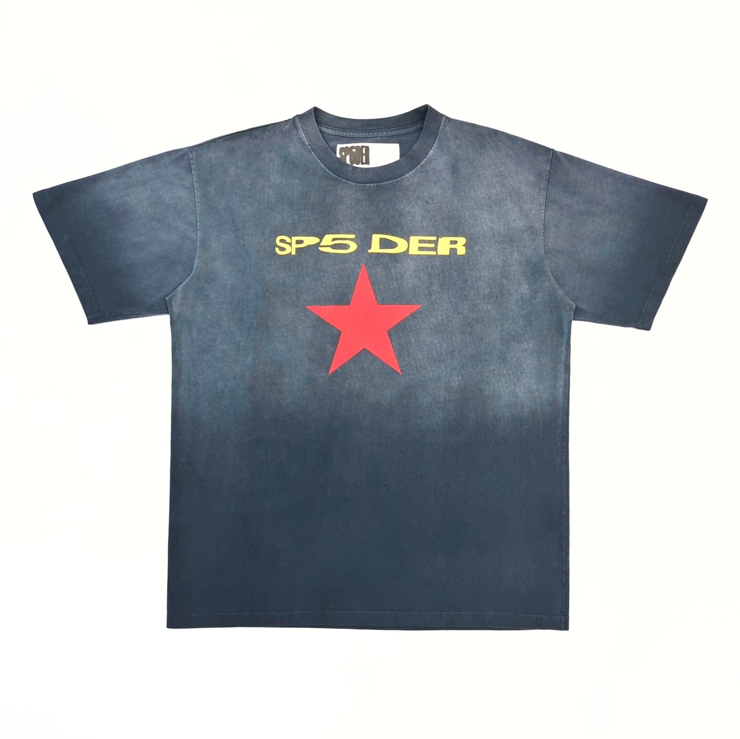 Sp5der Sp5 Der Star Tee 'Black'