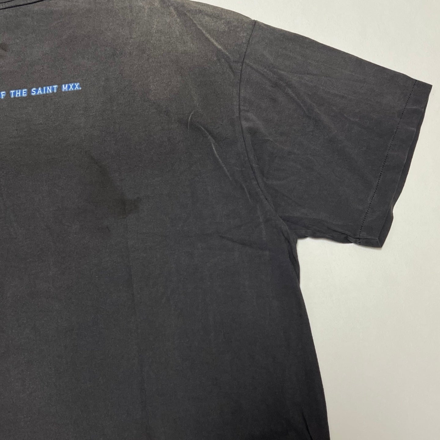 SAINT Mxxxxxx White Logo Matrix T-Shirt 'Black'