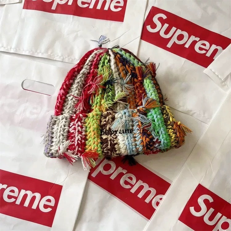 SUP Hand Tied Beanie 'Multicolor'
