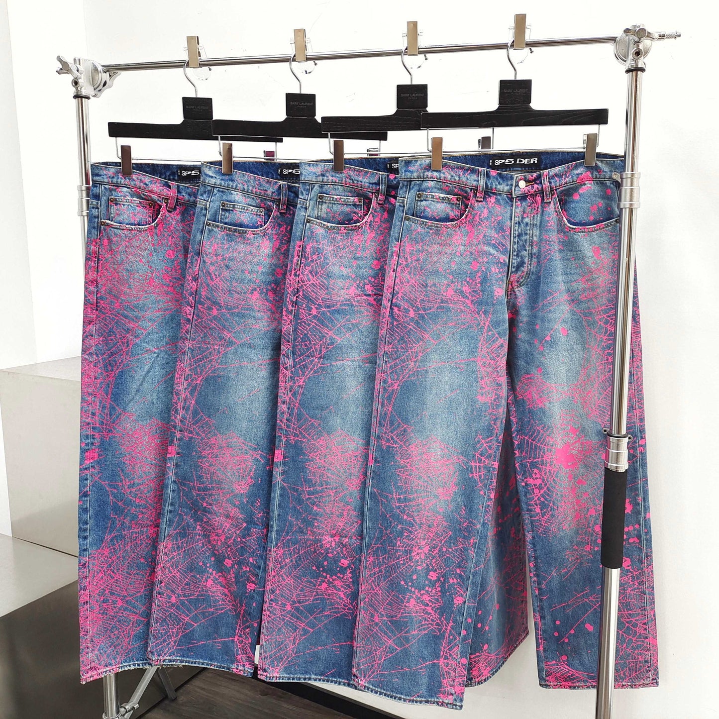 Sp5der V2 Web Denim Pants