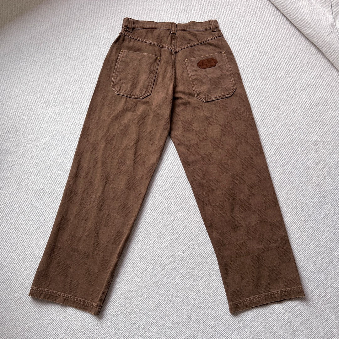 LV Damier Workwear Denim Pants