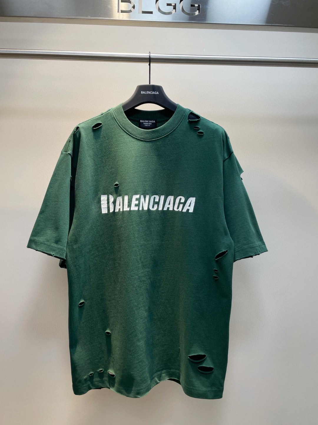 Balenciaga distressed t-shirt