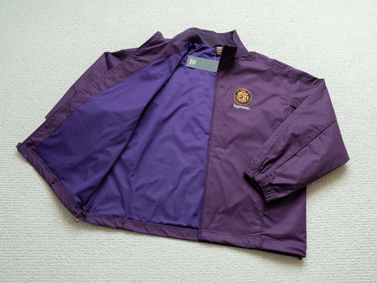 SUP x Umbro Cotton Ripstop Track Jacket
