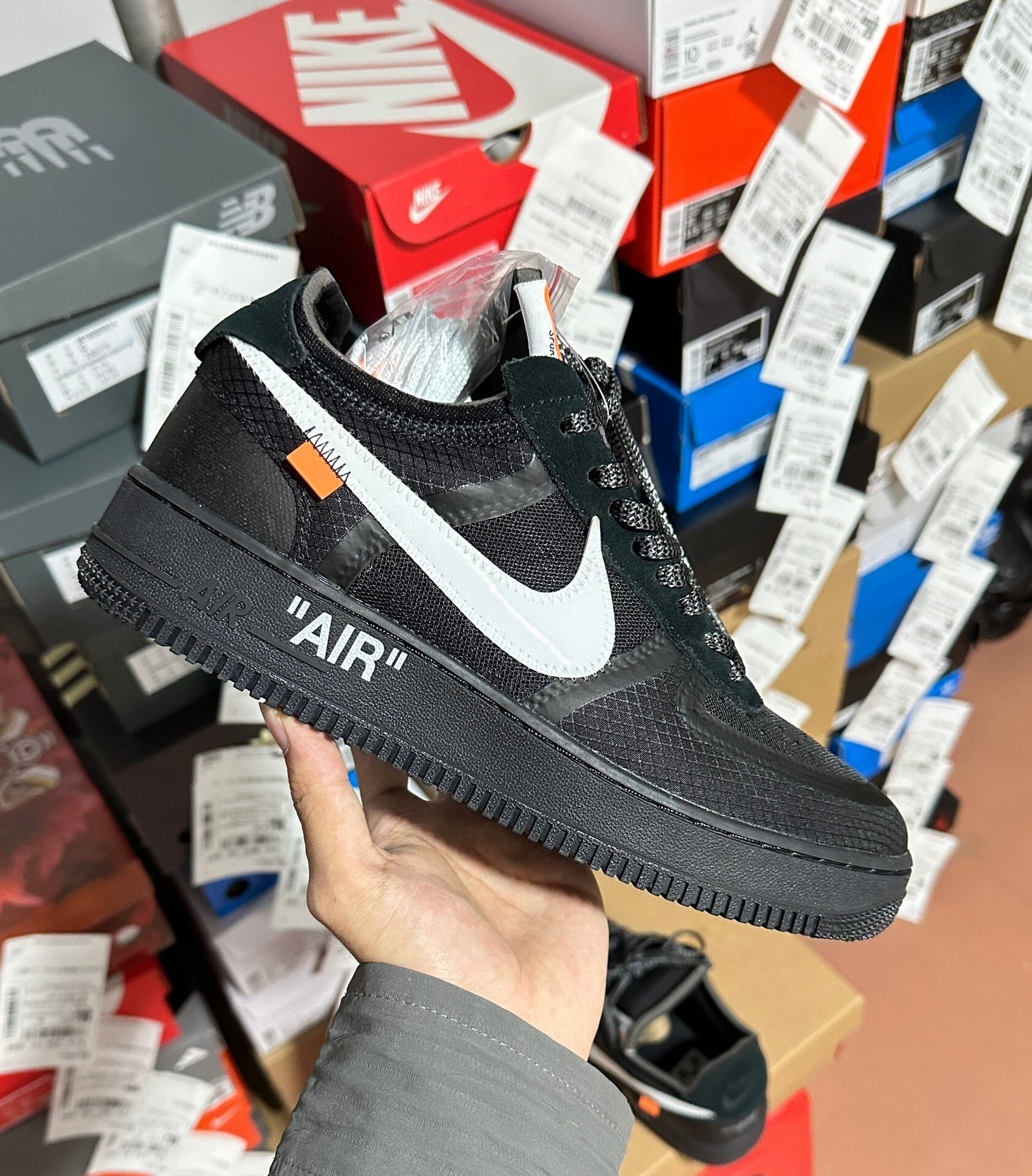 Off-White x Nike Air Force 1 Low 'Black'