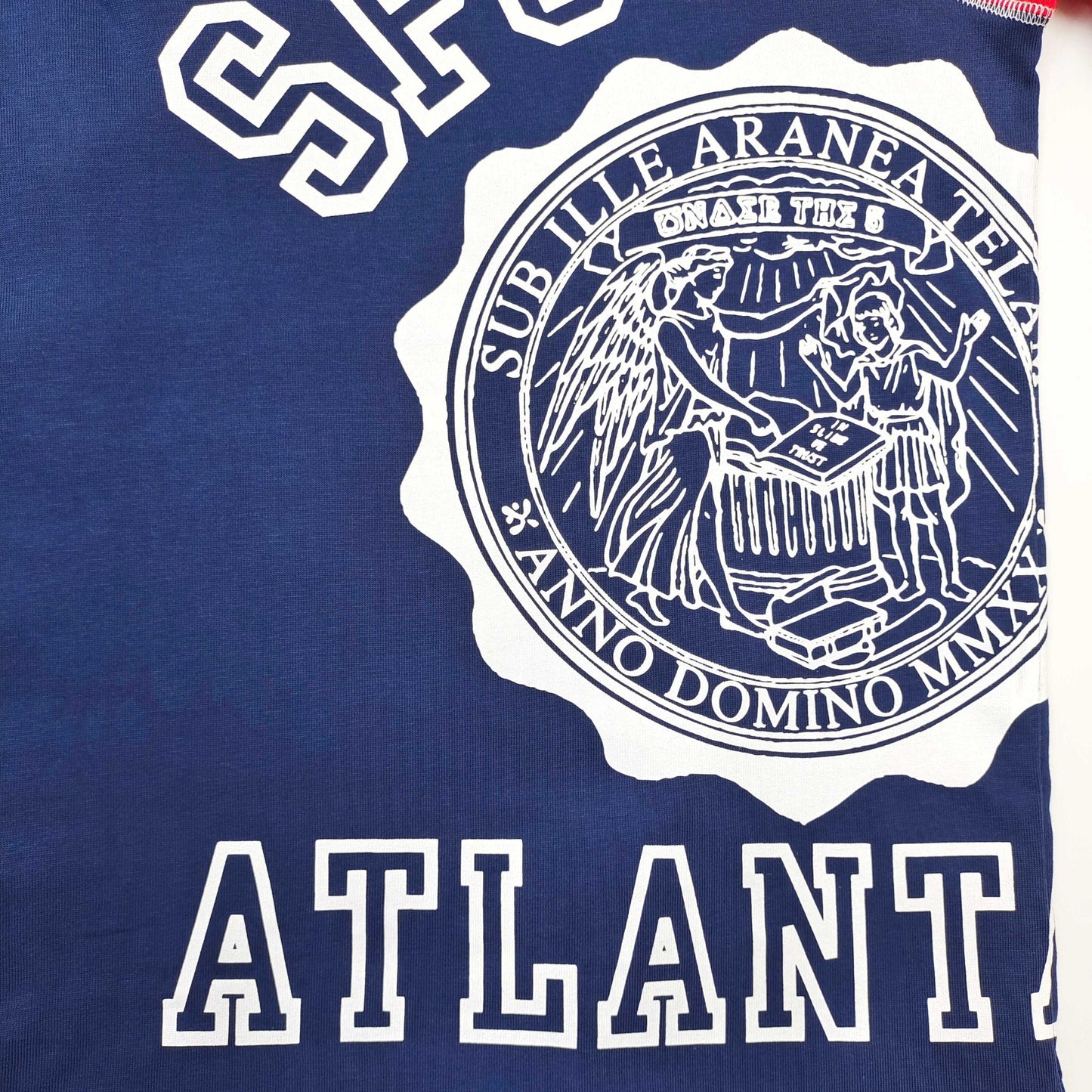 Sp5der Academy Rugby 'Navy' L/S Shirt