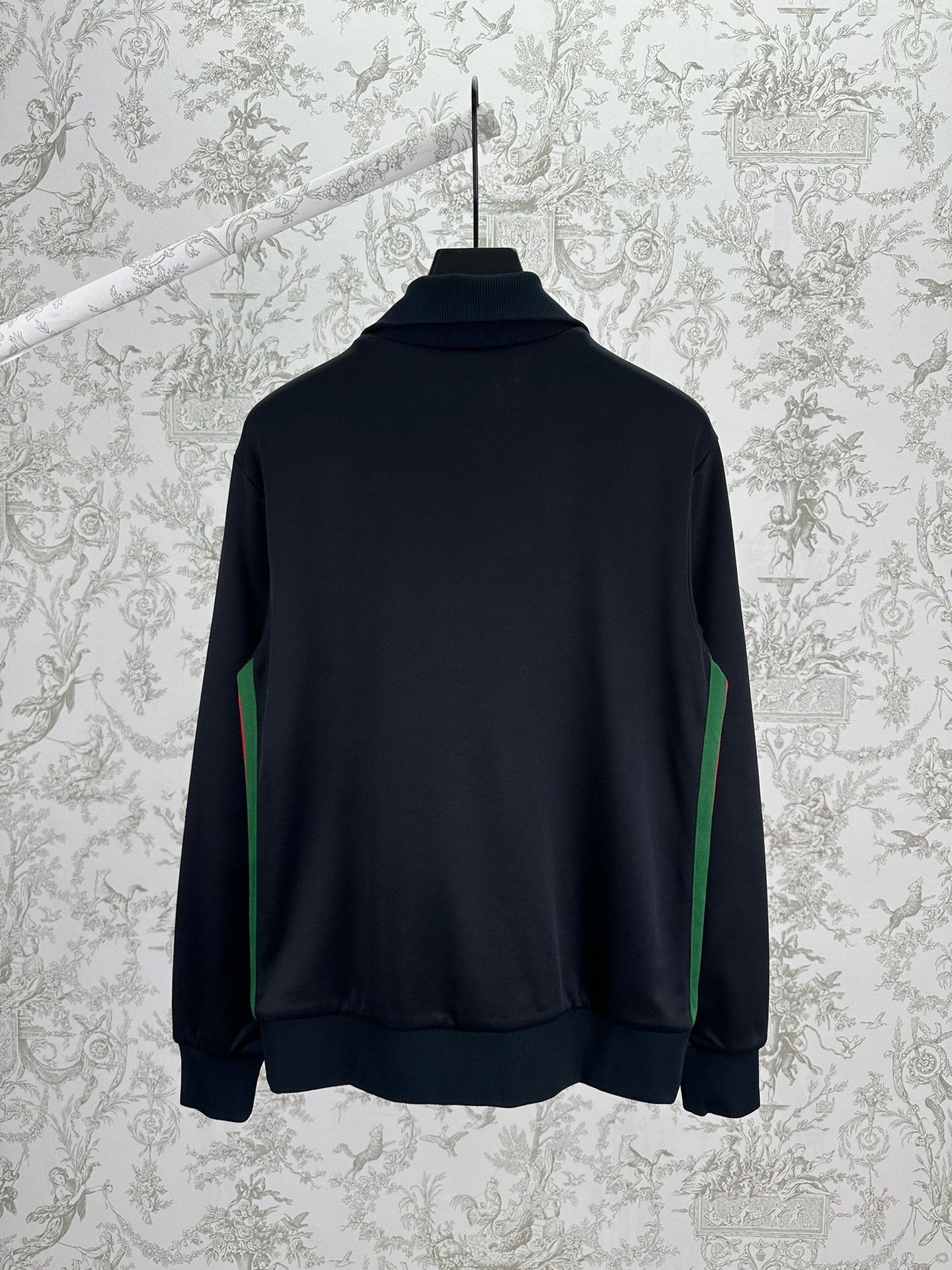 GG Technical jersey zip jacket with Web