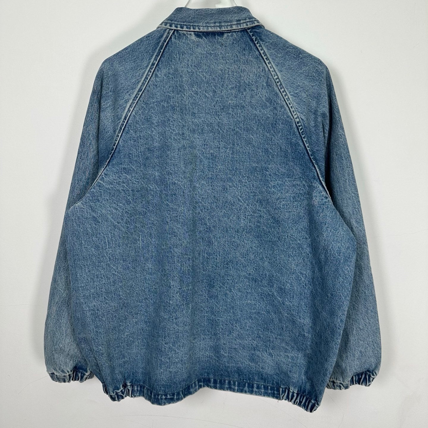 SUP Arc Denim Coaches Jacket 'Washed Indigo'