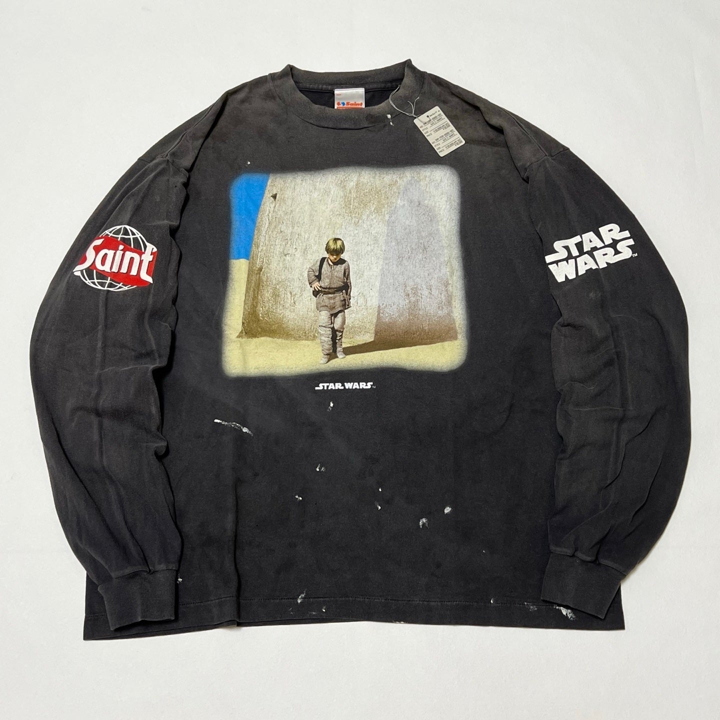 SAINT MICHAEL SW_LS TEE / DARTHVADER Long Sleeve T-shirt