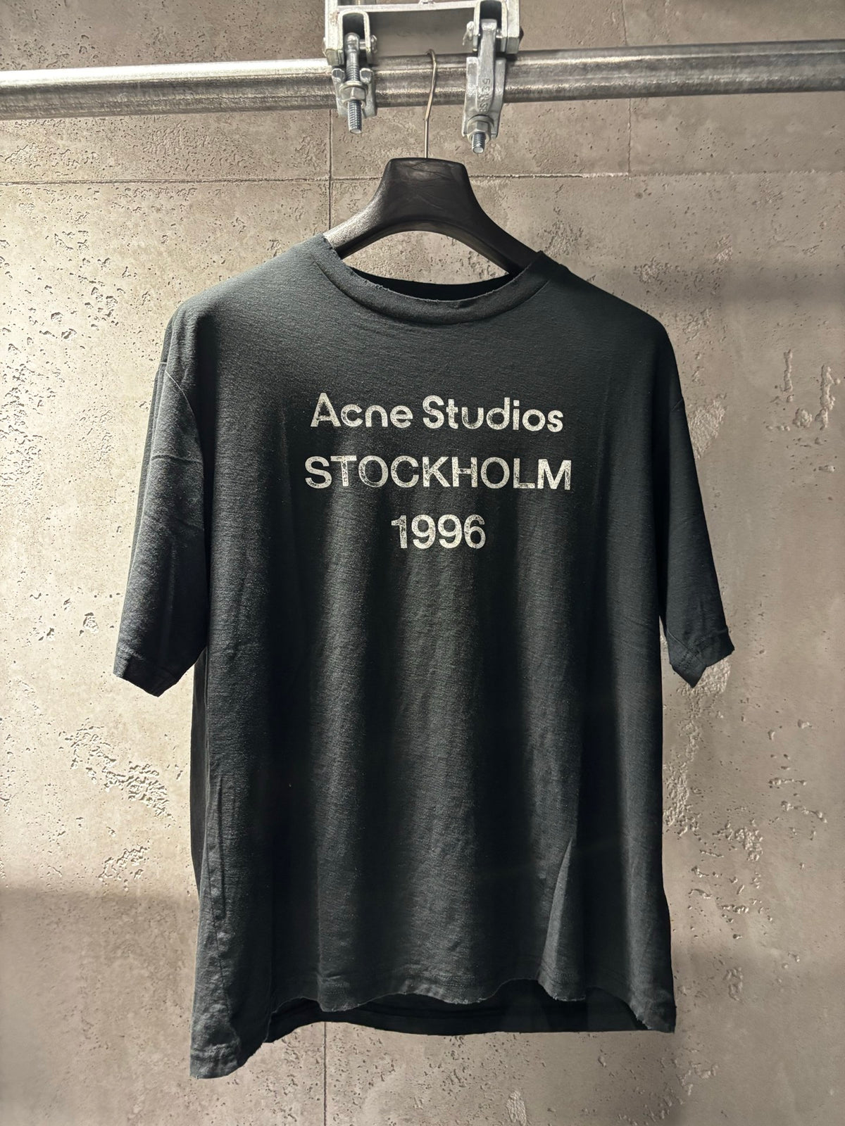 Acne studios Sprayed logo t-shirt