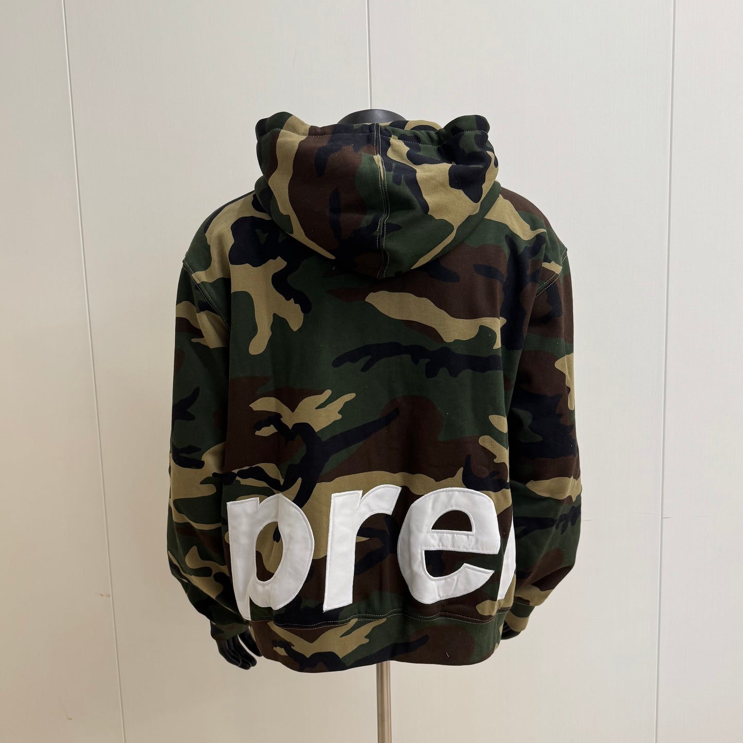 SUP Big Logo Zip Up Hooded Sweatshirt 'Woodland Camo'