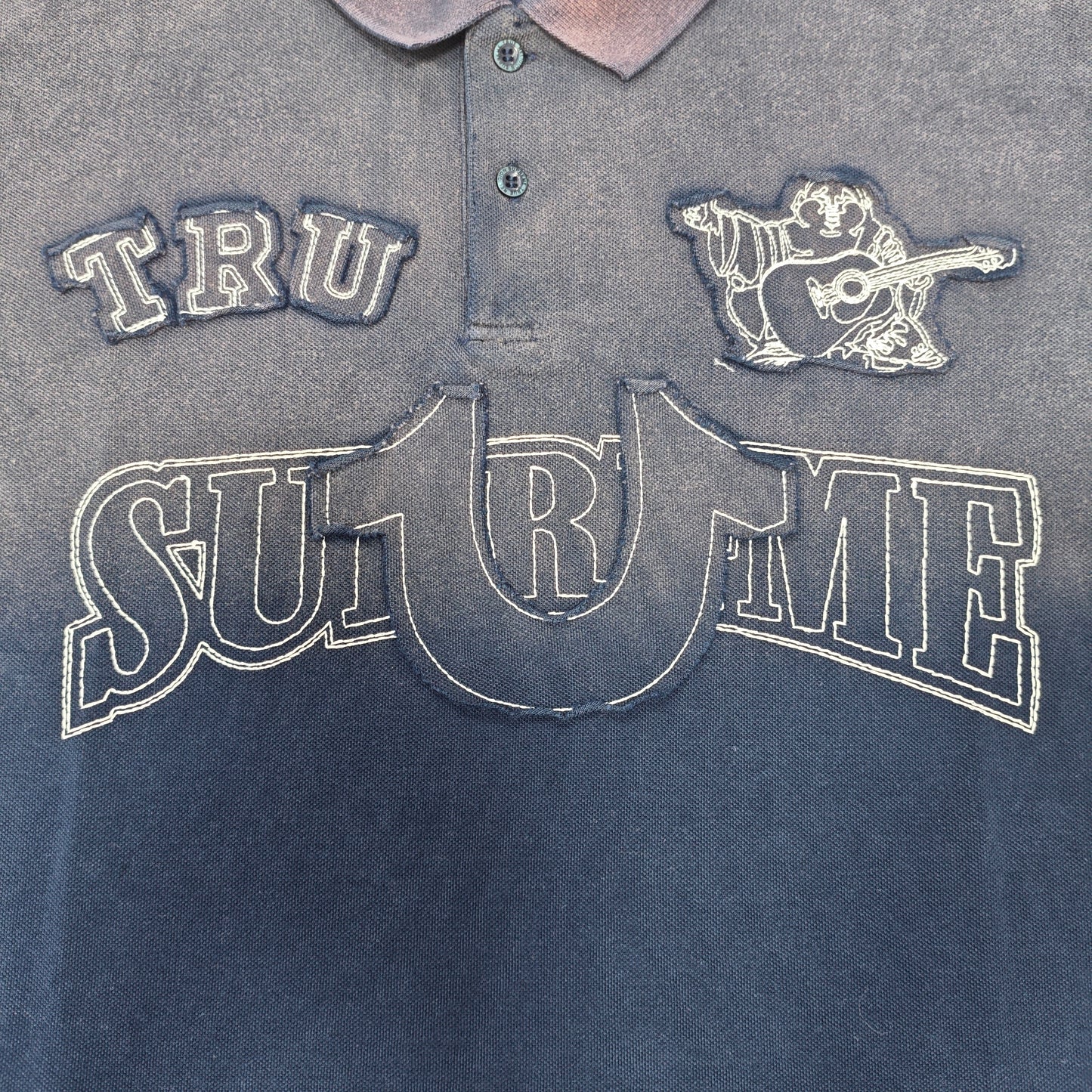 SUP x True Religion Appliqué Polo 'Black'