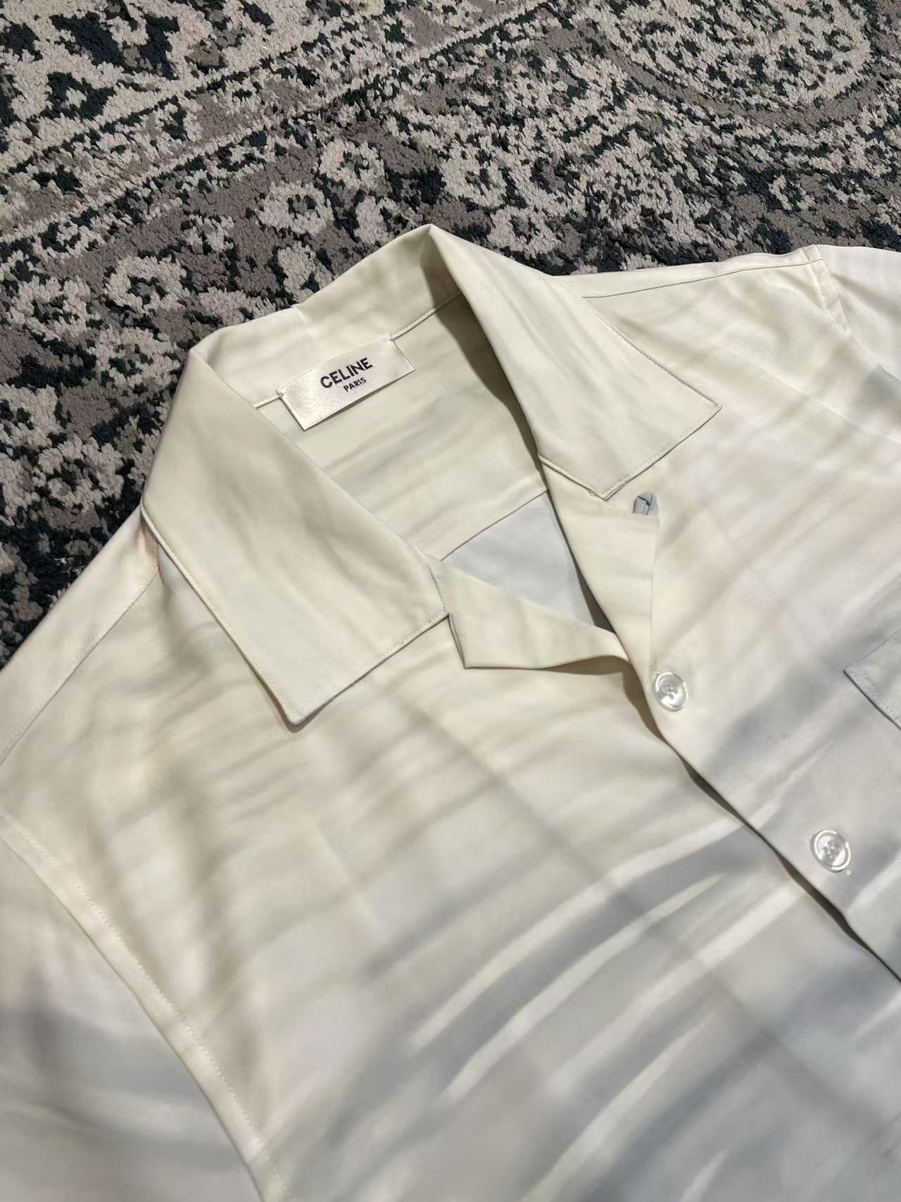 Celine Hawaiian print shirt