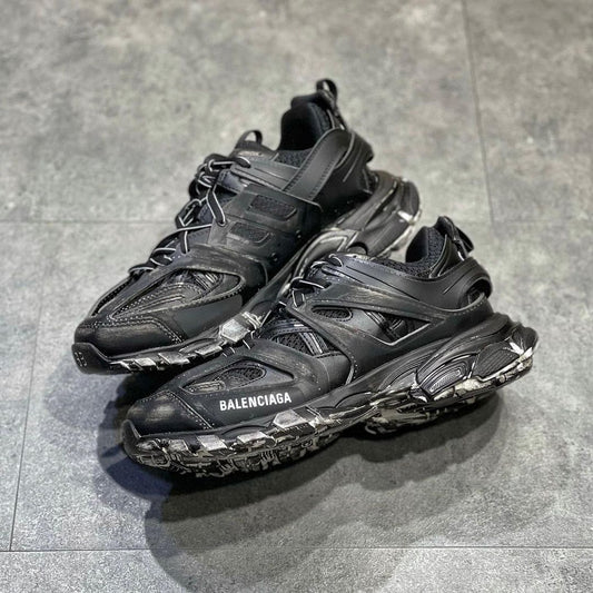 Balenciaga track sneakers distressed