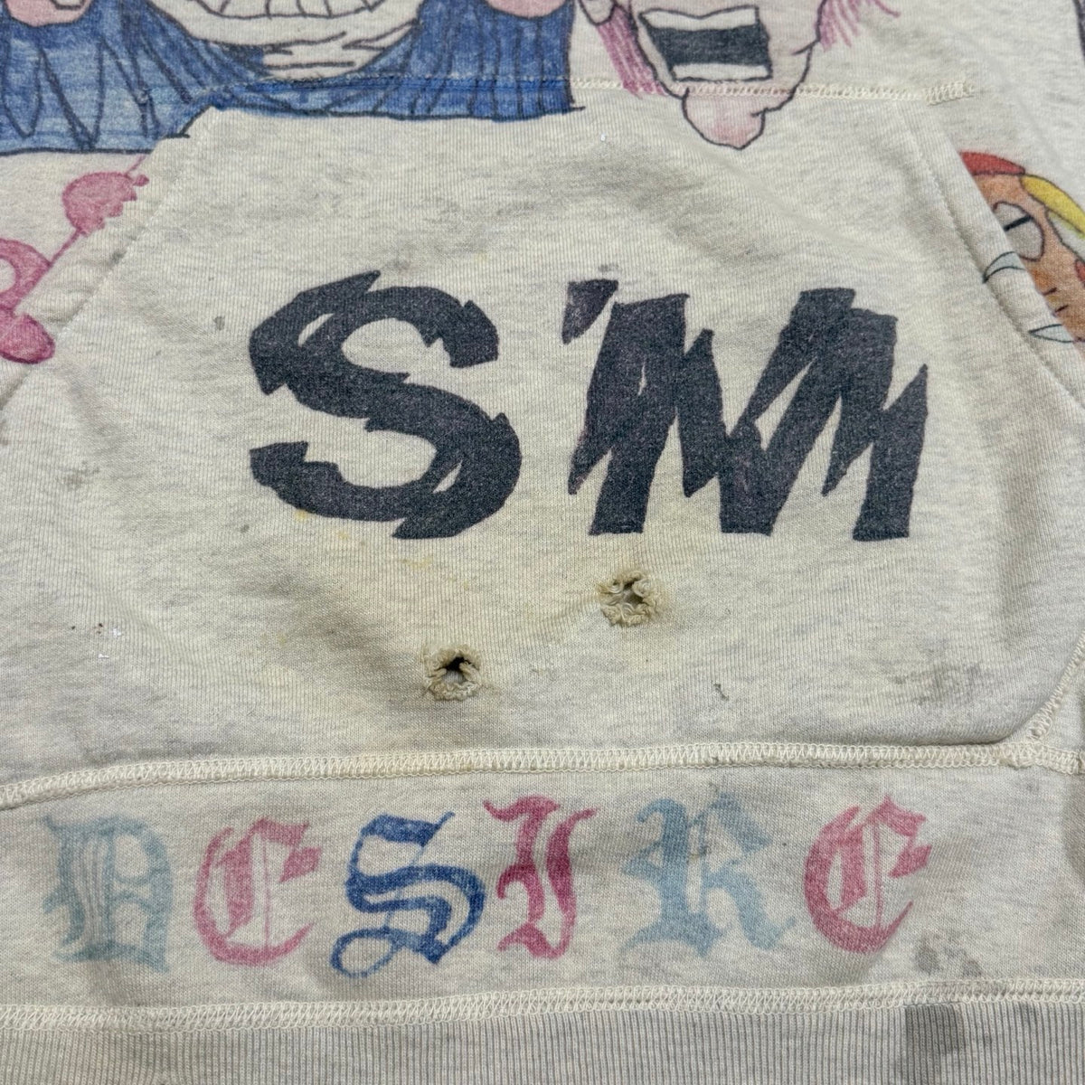 Saint Michael Graffiti Hoodie