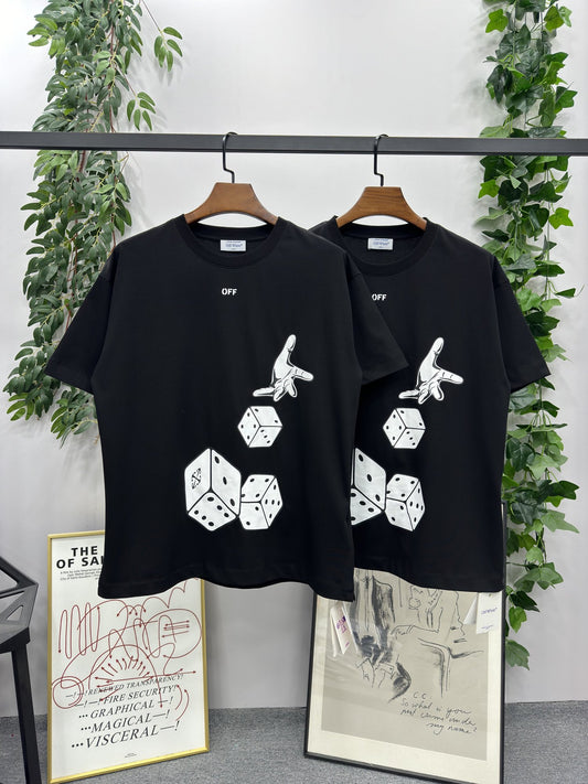 OW black dices skate s/s tee