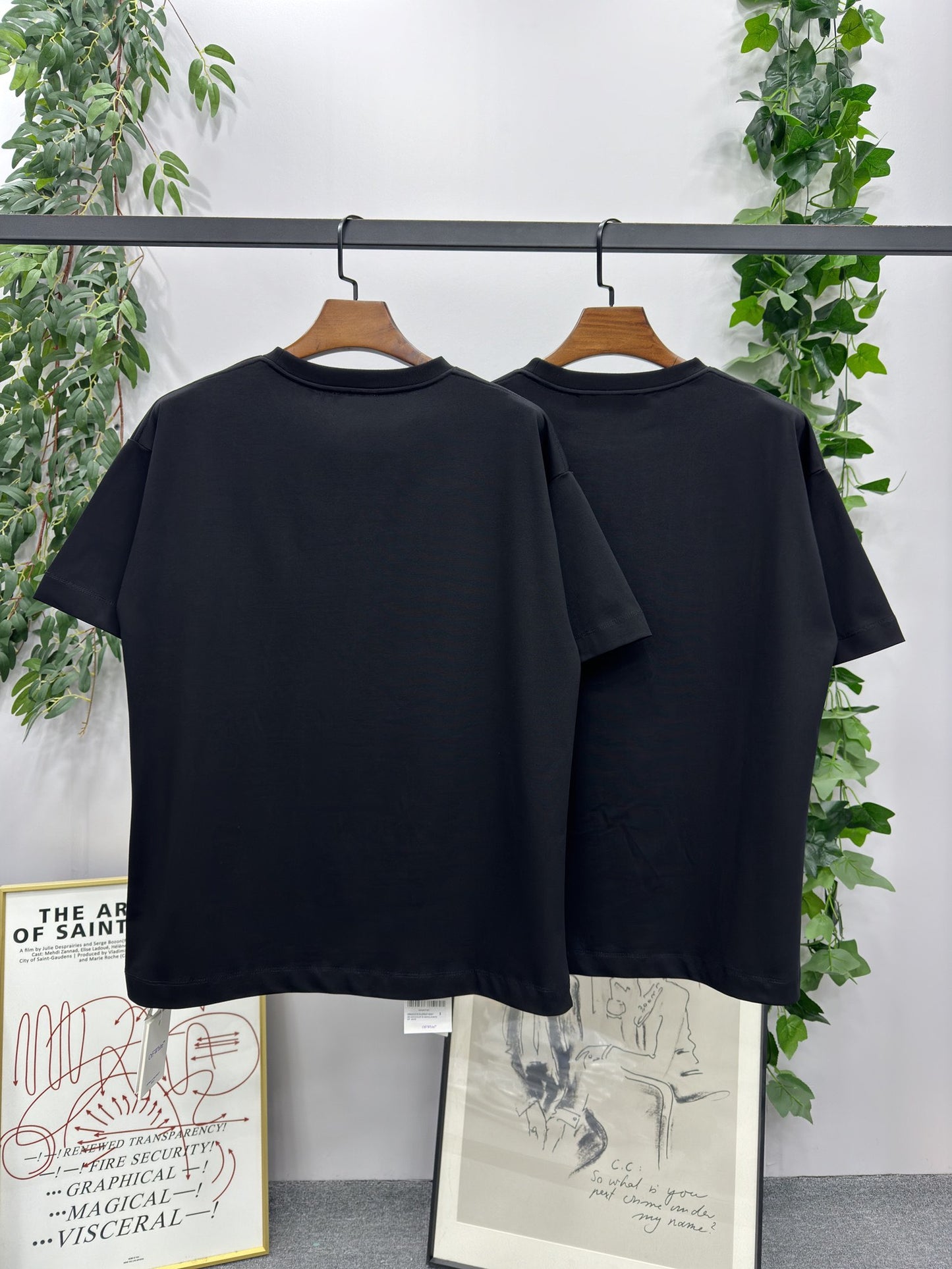 OW black dices skate s/s tee