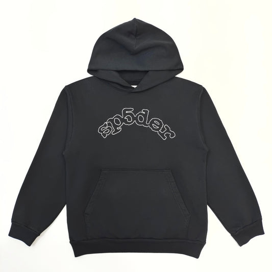 Sp5der OG Logo Hoodie Black