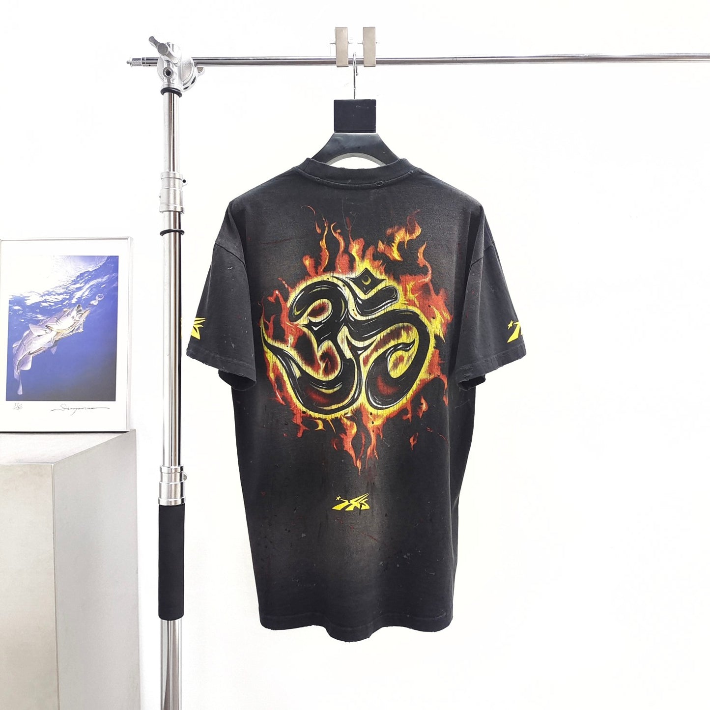 HELLSTAR Reach Your Inner Peace Fire T-Shirt