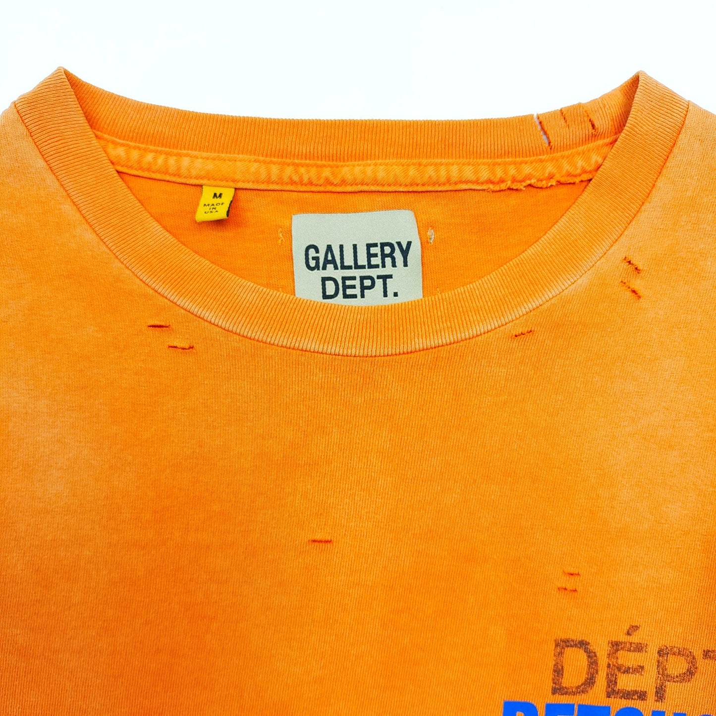 Gallery Dept. RETOUCHE DAMAGED FRENCH TEE