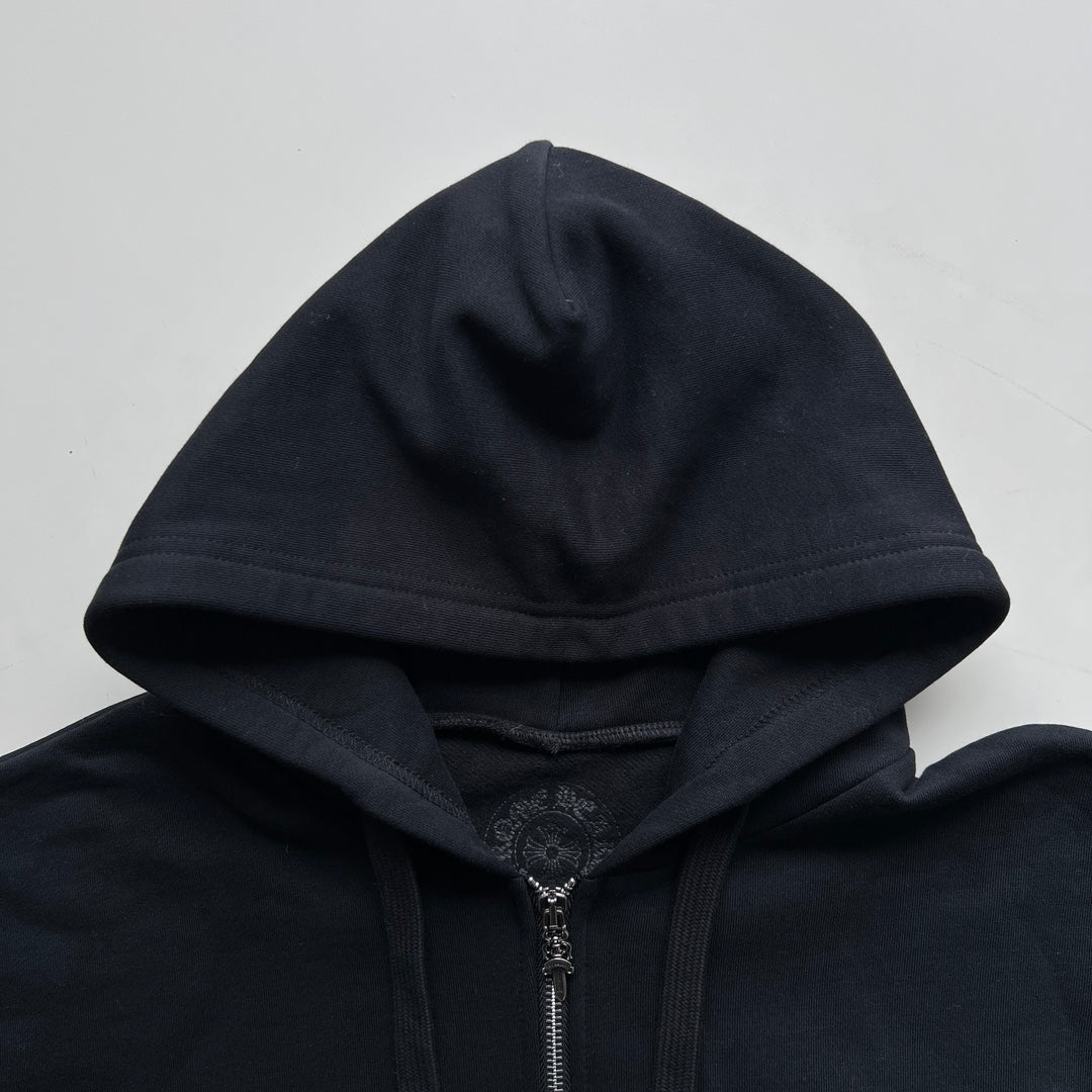 Chrome Hearts Deadly doll zip-up hoodie