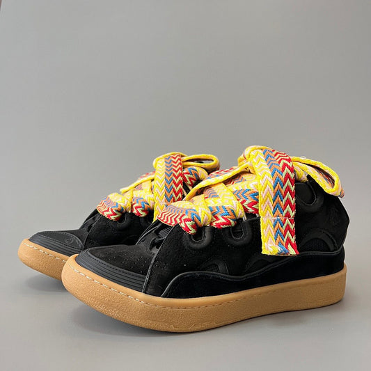 Lanvin Paris Curb Sneakers BLACK