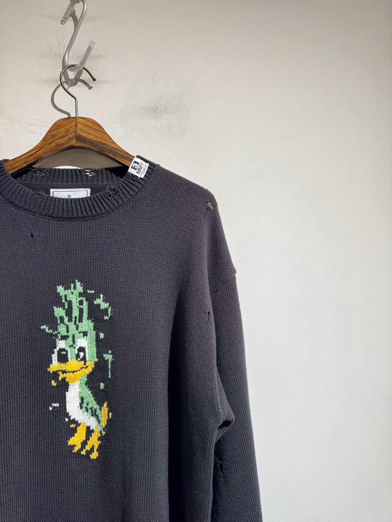 Maison MIHARA YASUHIRO distressed sweater