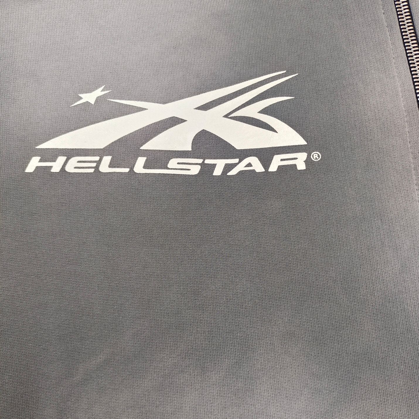 Hellstar Sports zip-up hoodie