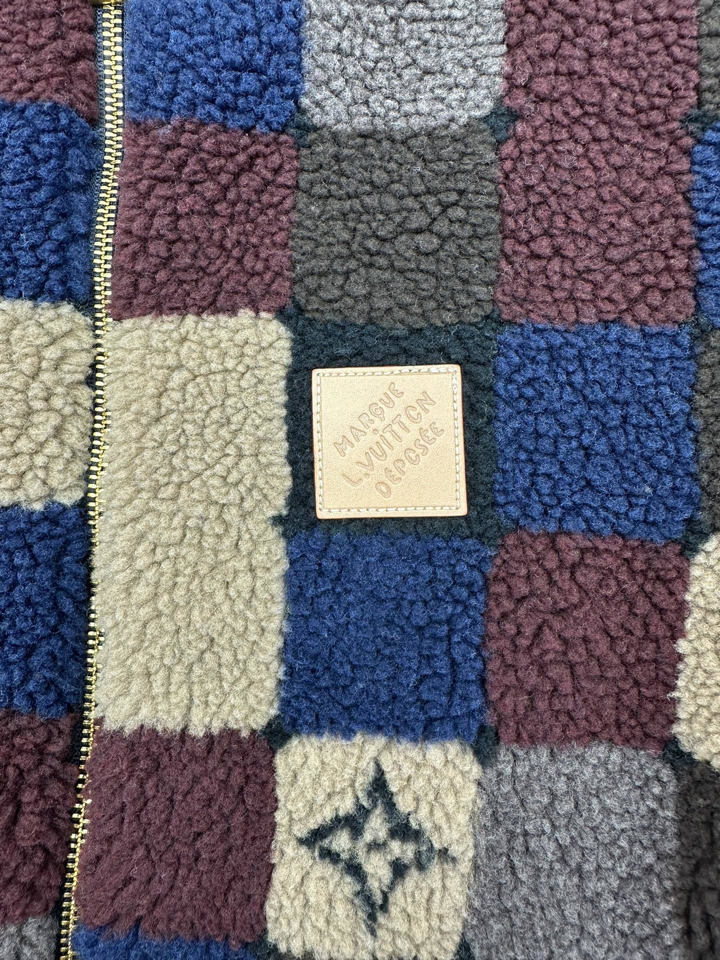 LV Damier Fleece Blouson 1AJCAU