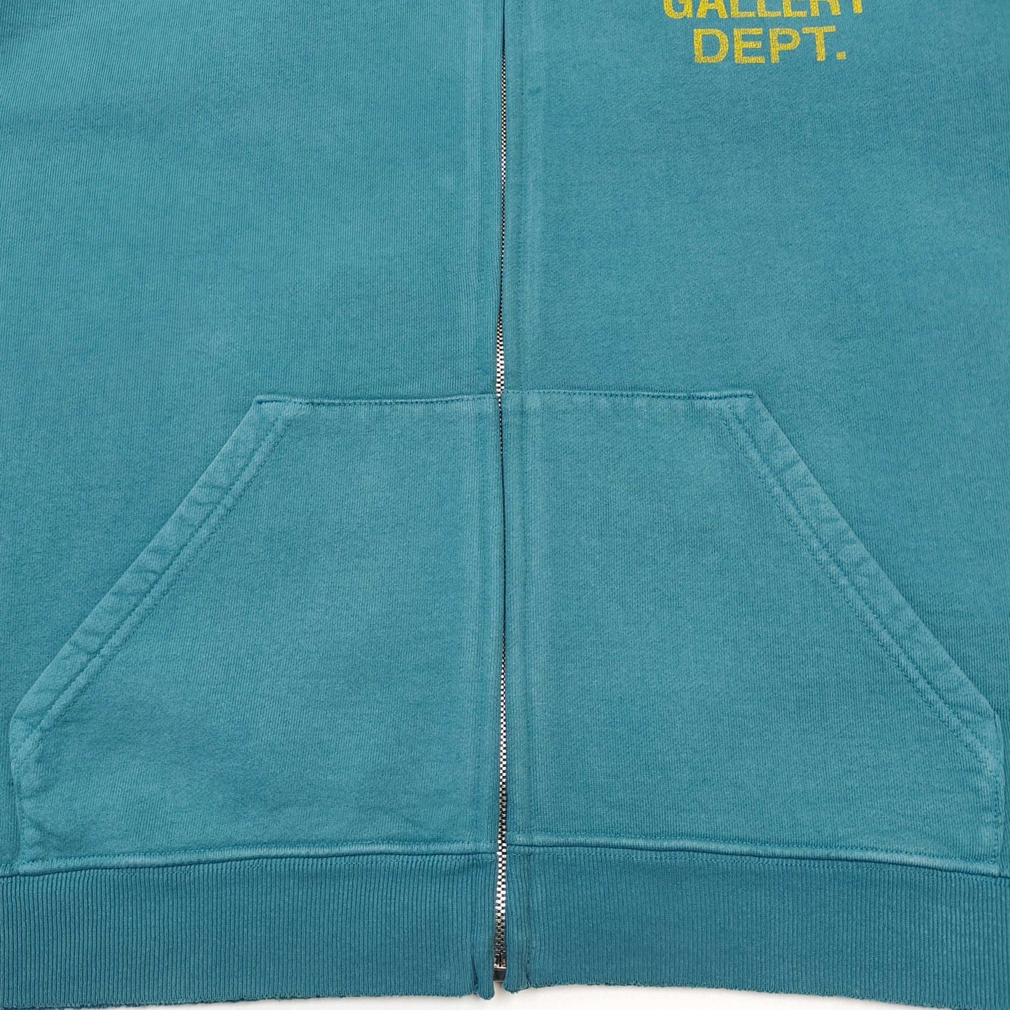 Gallery Dept. 90'S FULL ZIP HOODIE Vintage Teal
