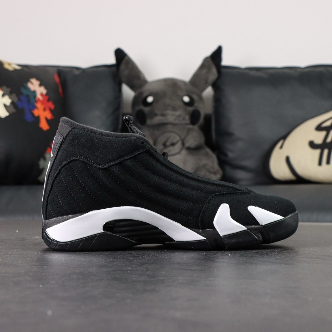 Air Jordan 14 Retro 'Black White'