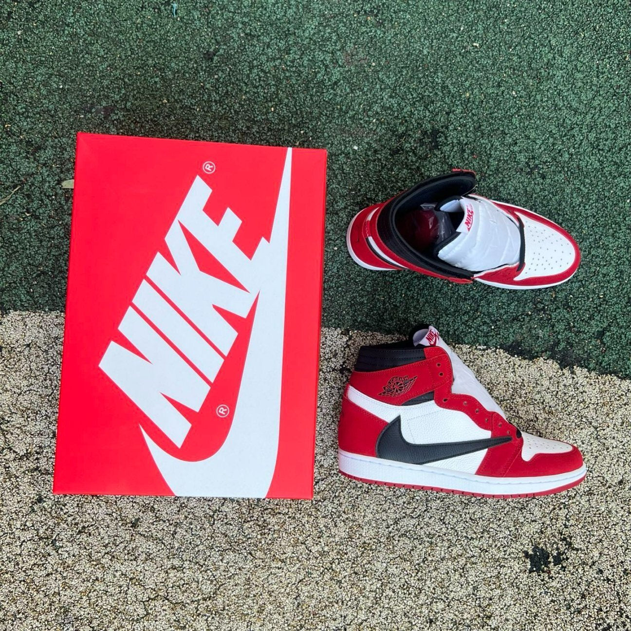 Travis Scott x Air Jordan 1 "Chicago" Unreleased
