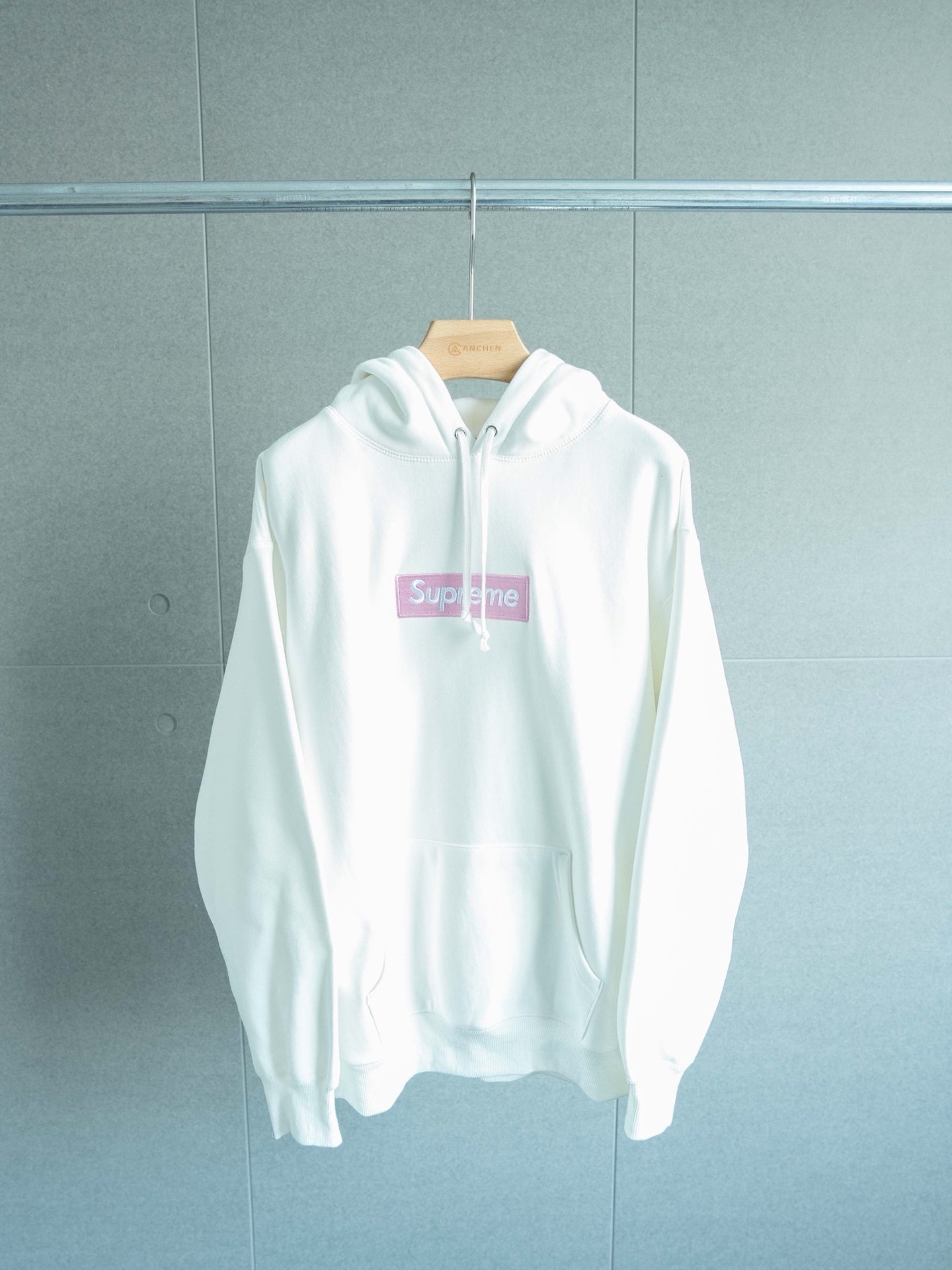 SUP Box logo hooded sweatshirt