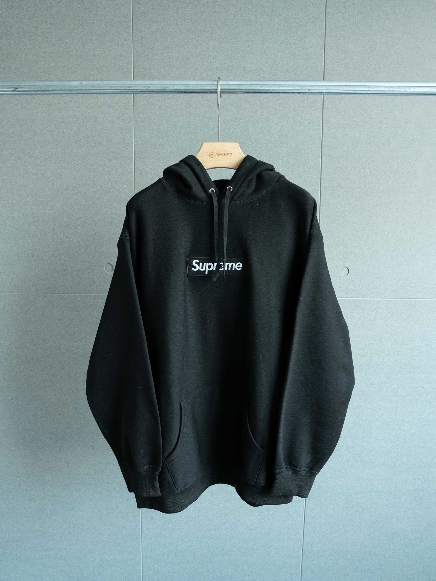 SUP Box logo hooded sweatshirt
