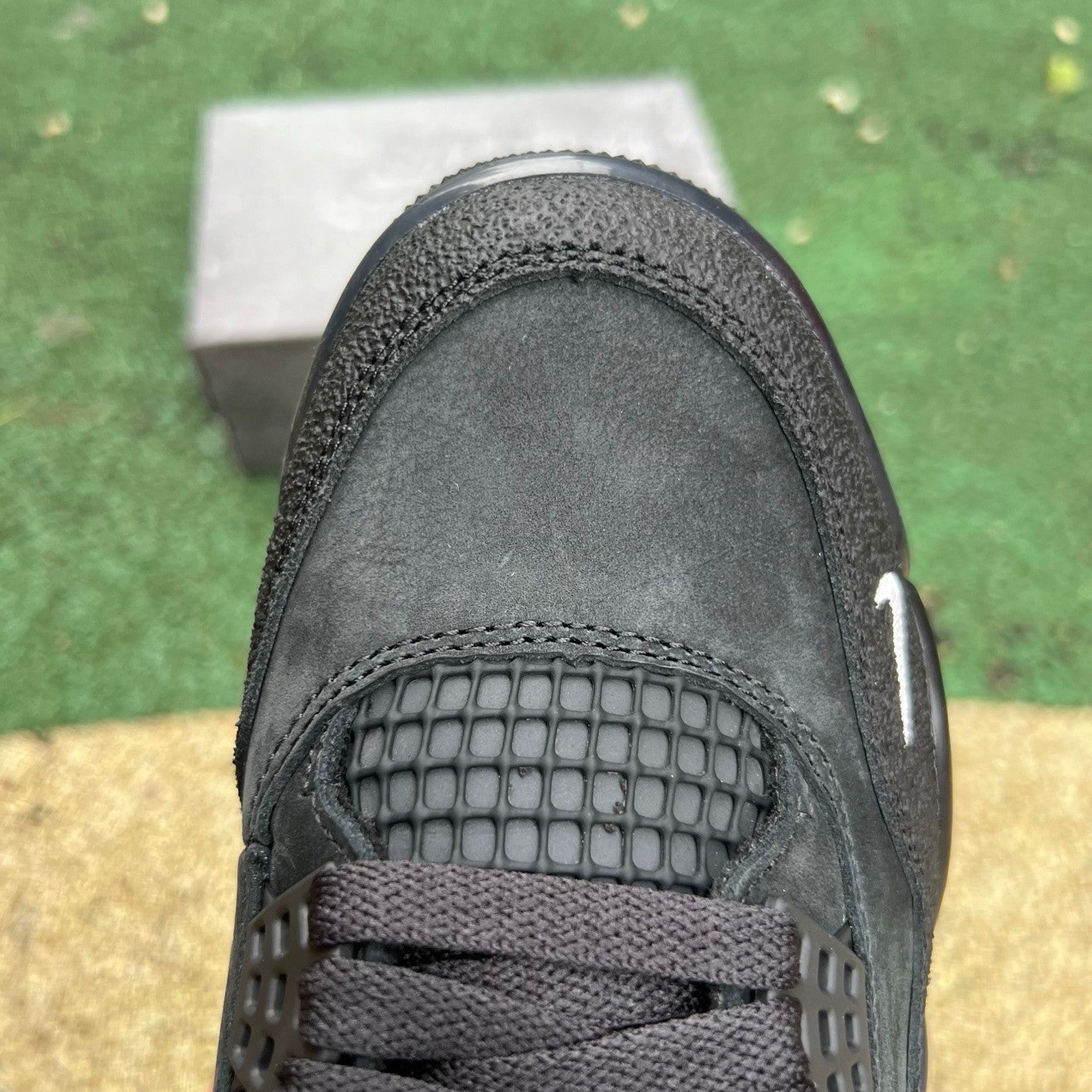 Nigel Sylvester x Air Jordan 4 Retro OG SP 'Brick By Brick' BLACK