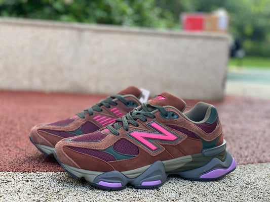 New Balance 9060 "Rich Oak / Burgundy"