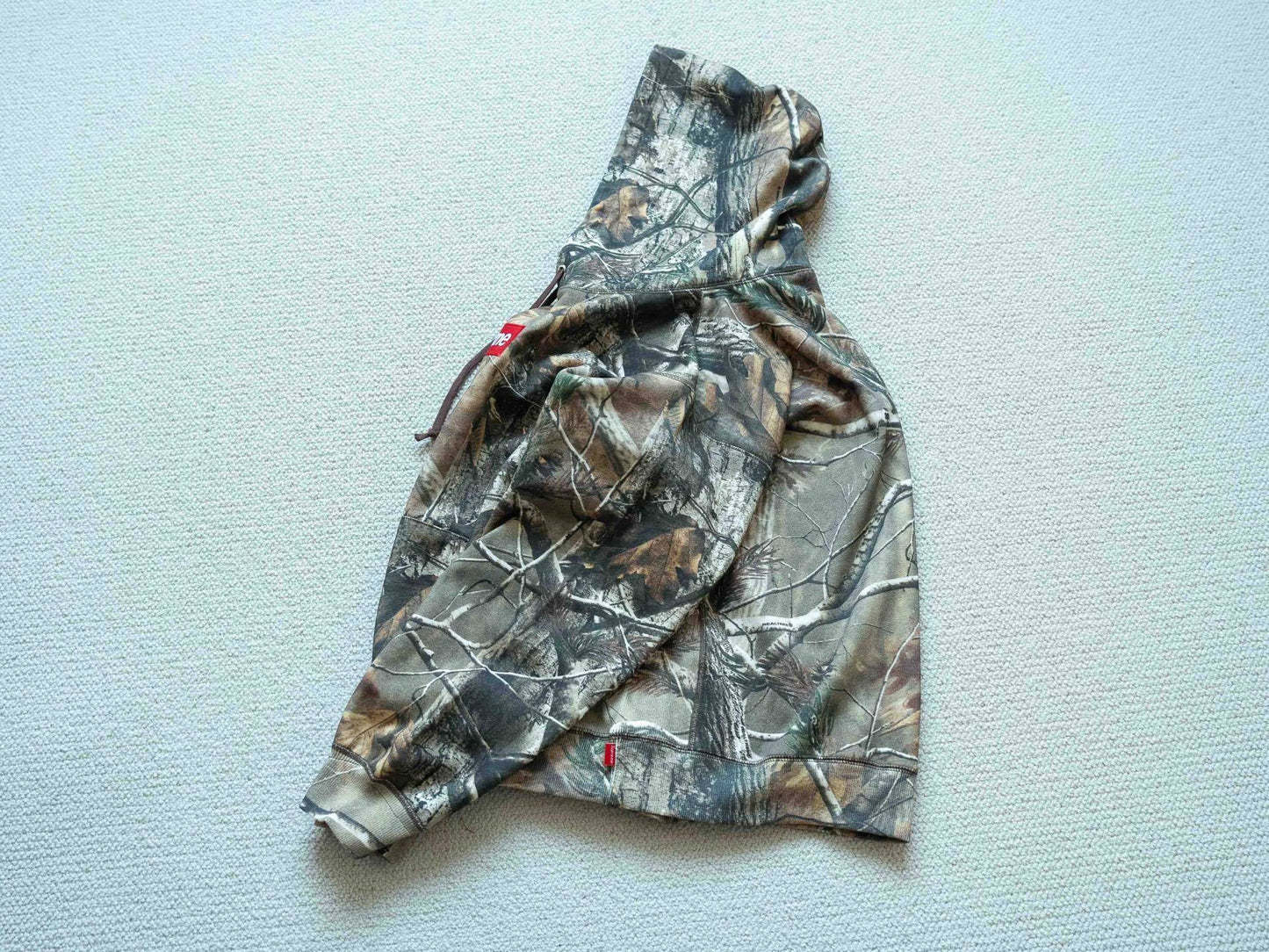 SUP Box Logo Hoodie (FW25) Realtree AP Camouflage